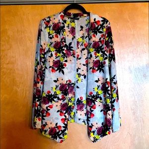 ASTR floral blazer